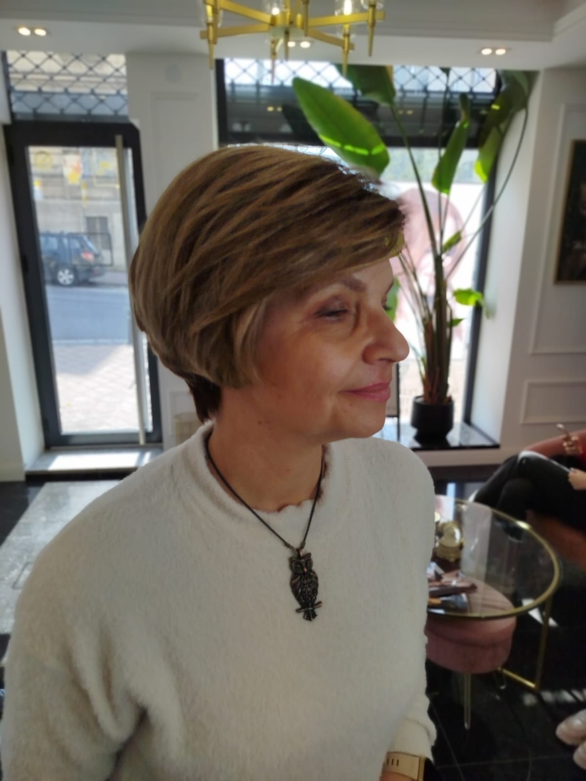 Prirodni balayage highlights - frizerski salon Diamond Jasna